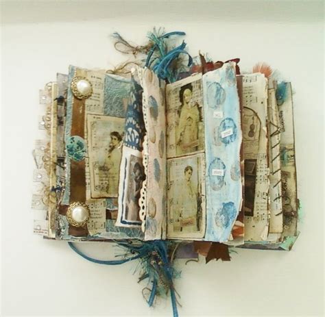 Mixed Media Art Journals | ... Art Book, Mixed Media Journal, Antique ...