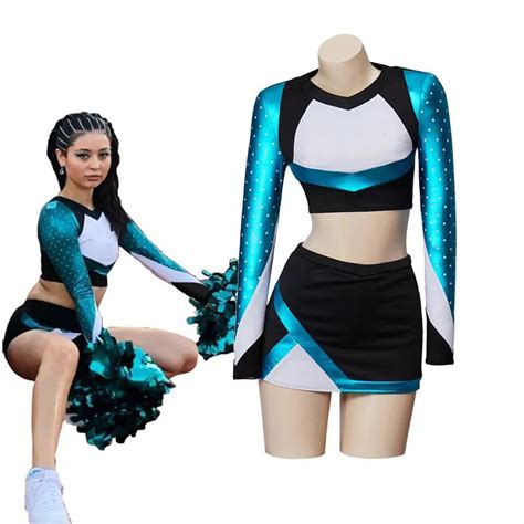 College Cheerleader Uniform Womens Plus Size Cheer Uniforms Custom High ...