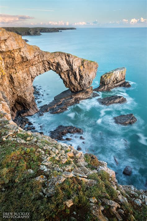 Green Bridge of Wales - Last Light - Drew Buckley Photography ...