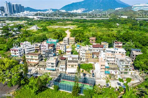 The Village Of Sheung Shui In The New Territories Of Hong Kong Stock ...