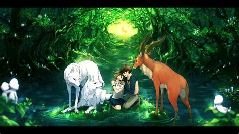 Princess Mononoke Opening Theme [1 Hour Loop] - YouTube