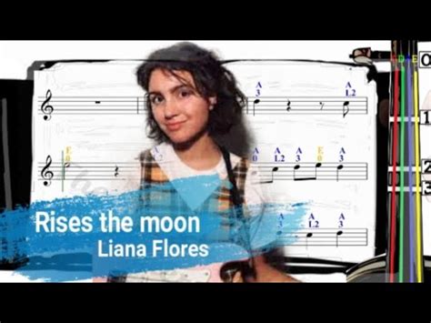 Rises The Moon - Chords Easy - Liana Flores (Version 1) | Guitar Chords, Tabs