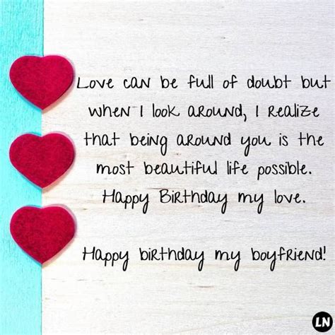 115 Sweet and Happy Romantic Birthday Wishes – Birthday Messages | Birthday message for ...