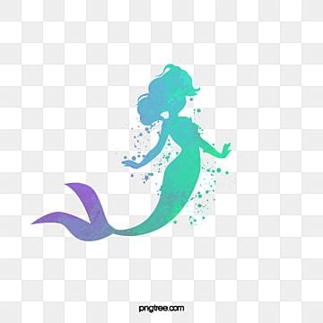 Mermaid Silhouette Clip Art