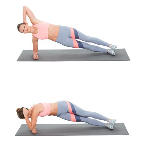 Oblique Exercise: Side Elbow Plank With Twist | POPSUGAR Fitness UK