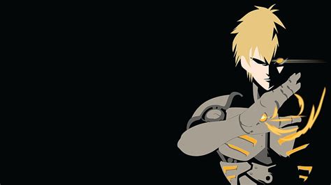 HD wallpaper: Genos from One Punch Man illustration, One-Punch Man, minimalism | Wallpaper Flare