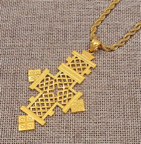 Ethiopian Traditional Cross Necklace - Etsy