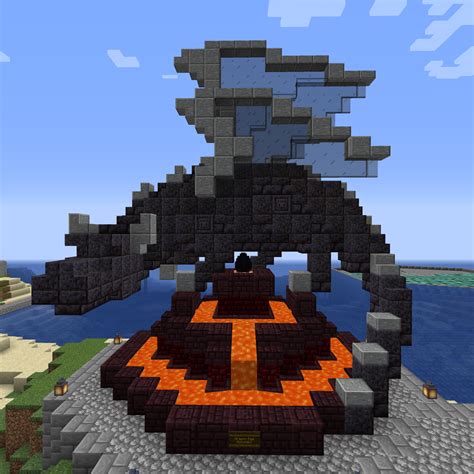 Minecraft Dragon Egg Monument