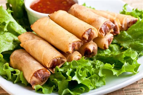 Healthy Recipes: Baked Lumpia Rolls | Pevonia Blog Philippines