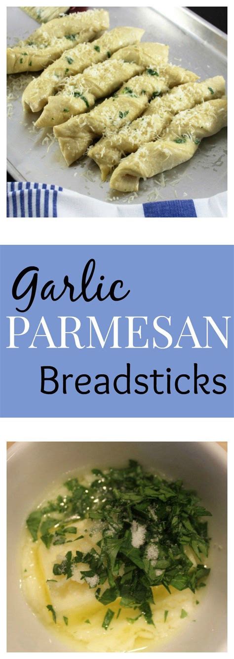 Garlic Parmesan Breadstick Recipe - The Olive Blogger | Recipe | Recipes, Farm fresh recipes ...