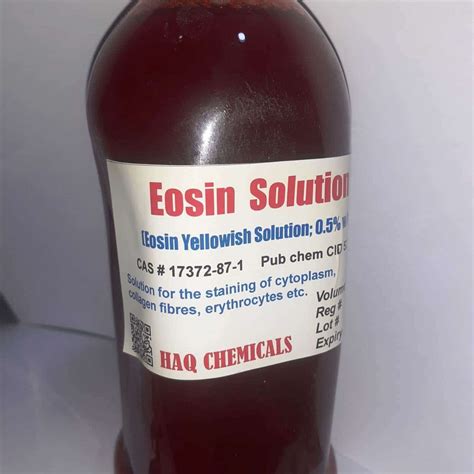 Eosin solution, 500ml – Haq Chemicals