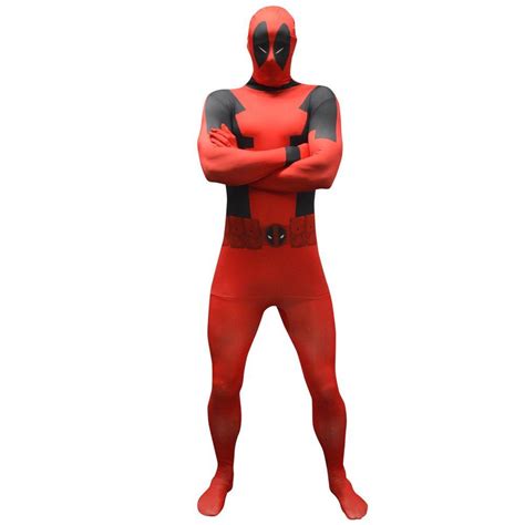 Mens Adult Marvel Value Morphsuit Super Hero Halloween Fancy Dress ...