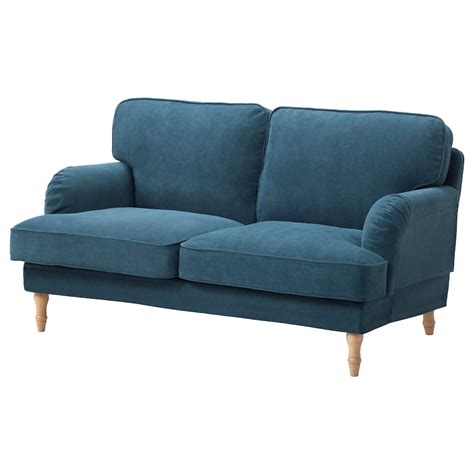 STOCKSUND Cover for 2-seat sofa, Tallmyra blue - IKEA