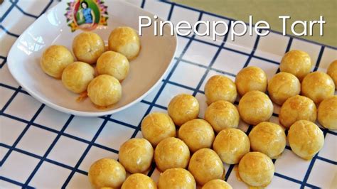 Pineapple Tart - Chinese New Year - Recipe by ZaTaYa Yummy - YouTube