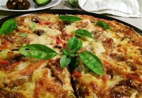 Vegetarian pizza - Real Recipes from Mums