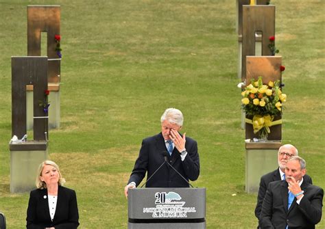 Bill Clinton’s touching tribute to Oklahoma City bombing victims