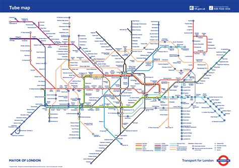 London Underground maps (+ worldwide subway maps) | London underground map posters, London ...