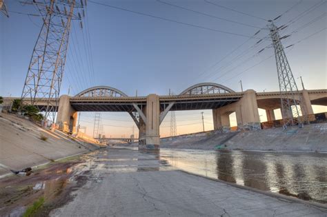 Sixth Street Bridge In Downtown LA Demolished