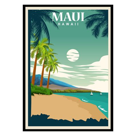 Maui Hawaii USA Poster | Buy Posters & Art Prints at Posternature.com