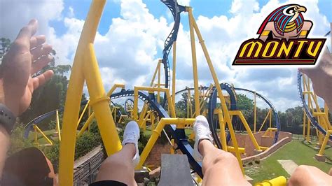 MONTU FRONT ROW POV - BUSCH GARDENS - YouTube