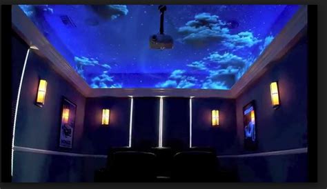 Pin by Stacey Alpers on Home Theater Ceiling | Home theater, Entertaining house, Home