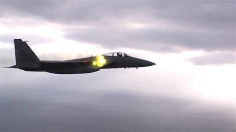 Rare video shows Japanese F-15 Eagle firing M61 Vulcan 20mm gun - The ...