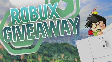 Robux Giveaway! - YouTube