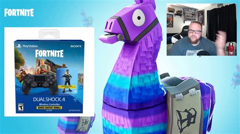 Fortnite PS4 Controller Bundle Revealed - YouTube