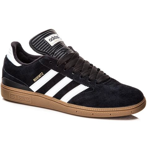 Adidas Busenitz Shoes - Black/White/Gold Adidas Busenitz, Adidas Samba Sneakers, Adidas Shoes ...