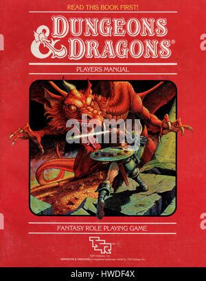 Dungeons and Dragons dungeon masters rule book published as part of a D ...