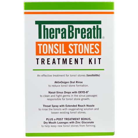 TheraBreath, Tonsil Stones Treatment Kit, 5 Piece Kit - iHerb