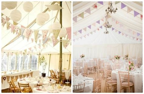 Bunting as Wedding Decor | Wedding Feature - Hey Shannon Beth