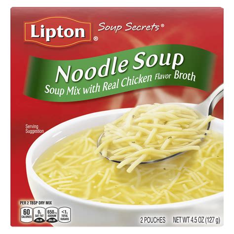 Lipton Noodle Instant Soup Mix, 4.5 oz - Walmart.com - Walmart.com