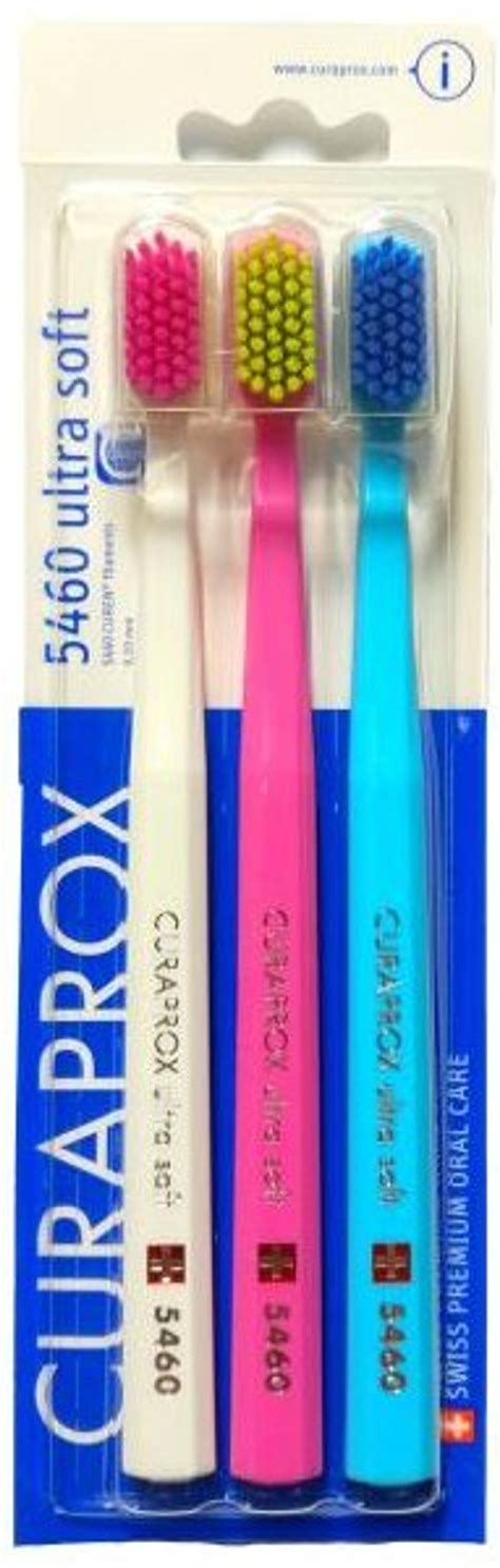 Curaprox CS 5460 Trio Ultrasoft Toothbrush - 3 Pack - KleenTeeth