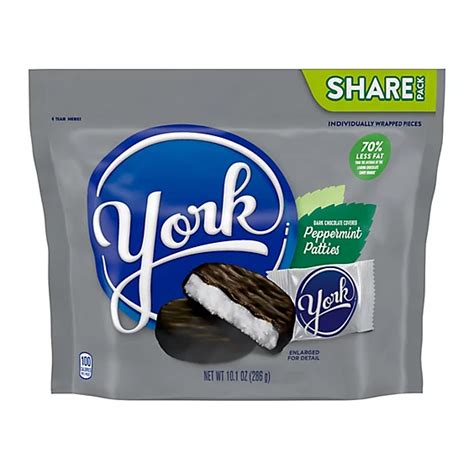 York Dark Chocolate Peppermint Patties Candy