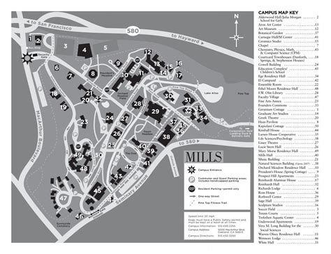 Campus map, Mills College - ARTstor