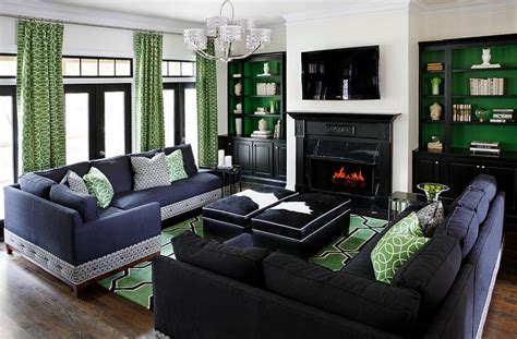 25 Green Living Rooms And Ideas To Match