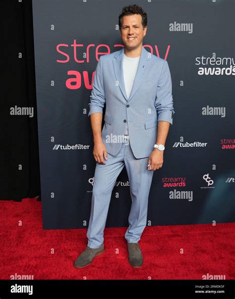 Los Angeles, USA. 27th Aug, 2023. Drew Baldwin arrives at the 2023 Streamy Awards held at The ...