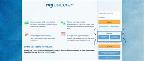 My UNC Chart Information - Division of Geriatric Medicine