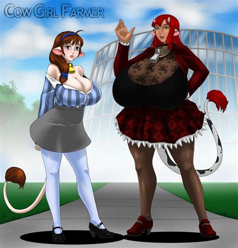 Cow Girl Farmer by zdemian on DeviantArt