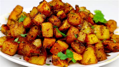 SIMPLE ALOO FRY RECIPE | bharatzkitchen