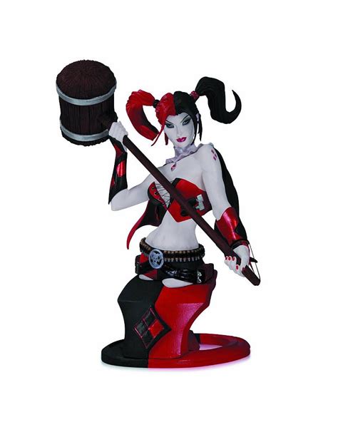 Buy Statues - DC COMICS SUPER VILLAINS HARLEY QUINN 2ND ED BUST - Archonia.com