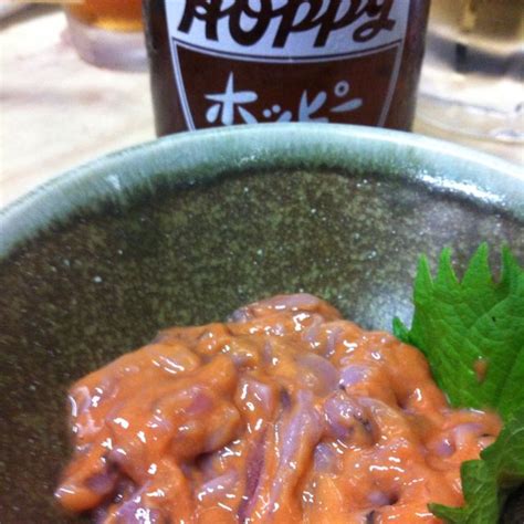 Shiokara & Hoppy at Moroboshi Yokohama | Yummy food, Recipes, Food