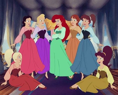 Pin by Savannah Ileese Pederson on Ariel's Sisters | Disney princess artwork, Disney movie art ...