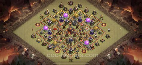 Best Max Levels War Base TH10 with Link, Hybrid, Anti 3 Stars - Town Hall Level 10 CWL Base Copy ...