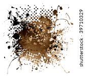 Brown Paint Splat Free Stock Photo - Public Domain Pictures