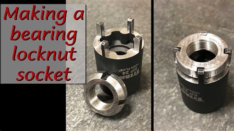 Making a Bearing Locknut tool from a torx socket - YouTube