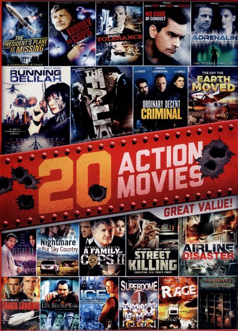 Best Buy: 20 Action Movies [4 Discs] [DVD]