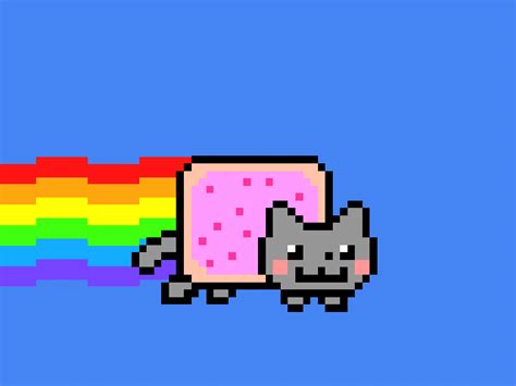 Nyan Cat by Allan Langer on Dribbble
