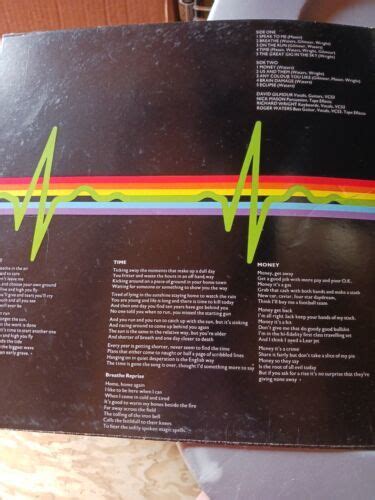 Pink Floyd "Dark Side of the Moon" Vinyl 1973 with Stickers and Posters | #4609031411